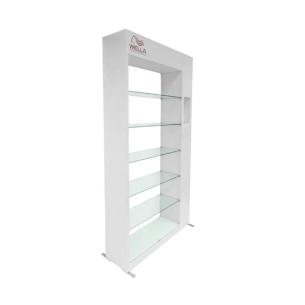 Vitrina de cristal de 6 pisos