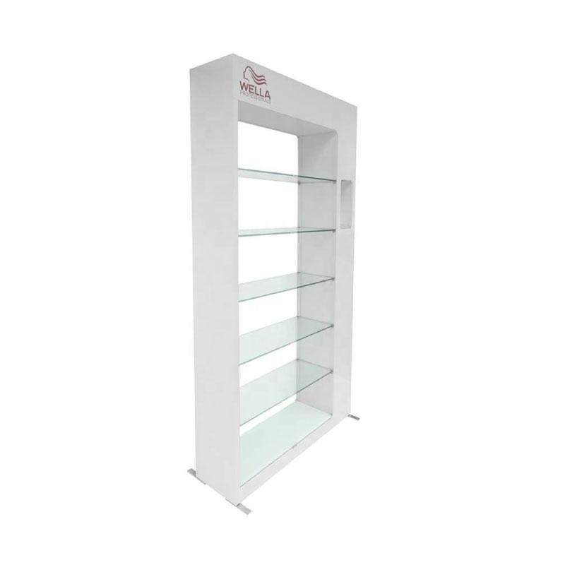 Vitrina de cristal de 6 pisos